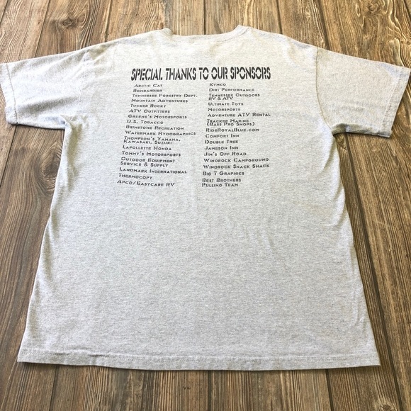 WINDROCK ATV Club Poker Run Gray T-Shirt - Picture 3 of 10